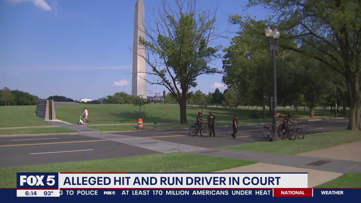 Alleged hit-and-run driver appears in DC court