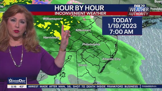 Weather Authority: Thursday, 5 a.m. forecast