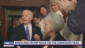 Biden and Trump back on the campaign trail