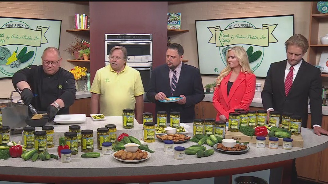 Gielow Pickles stops by FOX 2 Cooking School