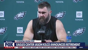 Philadelphia Eagles' Jason Kelce announces retirement from NFL