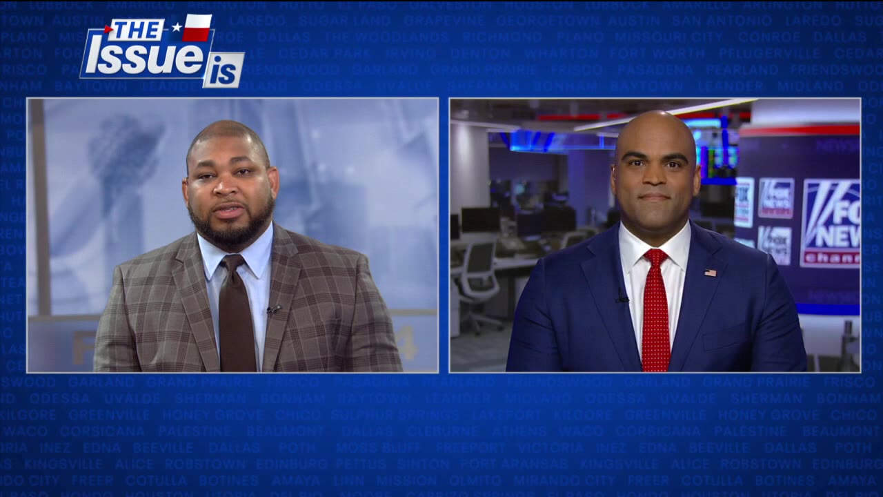 Texas: The Issue Is - Colin Allred discusses several topics, including his race against Ted Cruz
