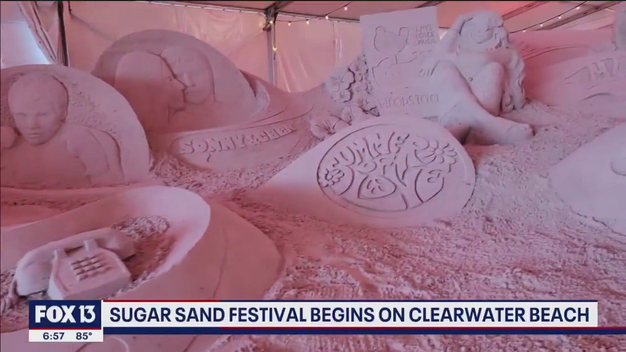Sugar Sand Festival begins on Clearwater Beach