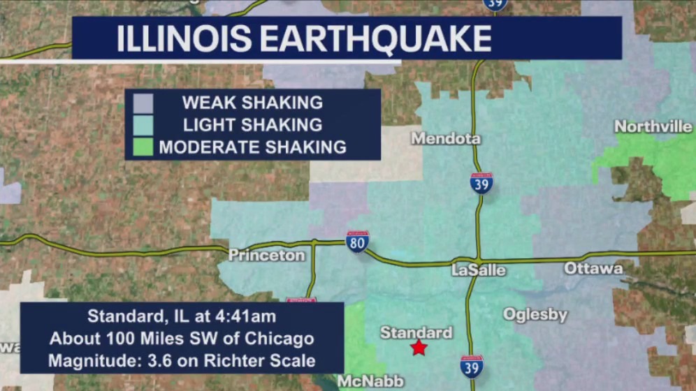 Earthquake rattles Illinois, felt in Wisconsin FOX6 Milwaukee