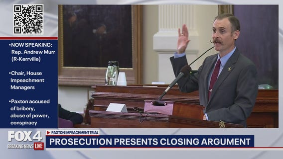 Paxton Impeachment: Rep. Murr Closing Argument (pt. 2)