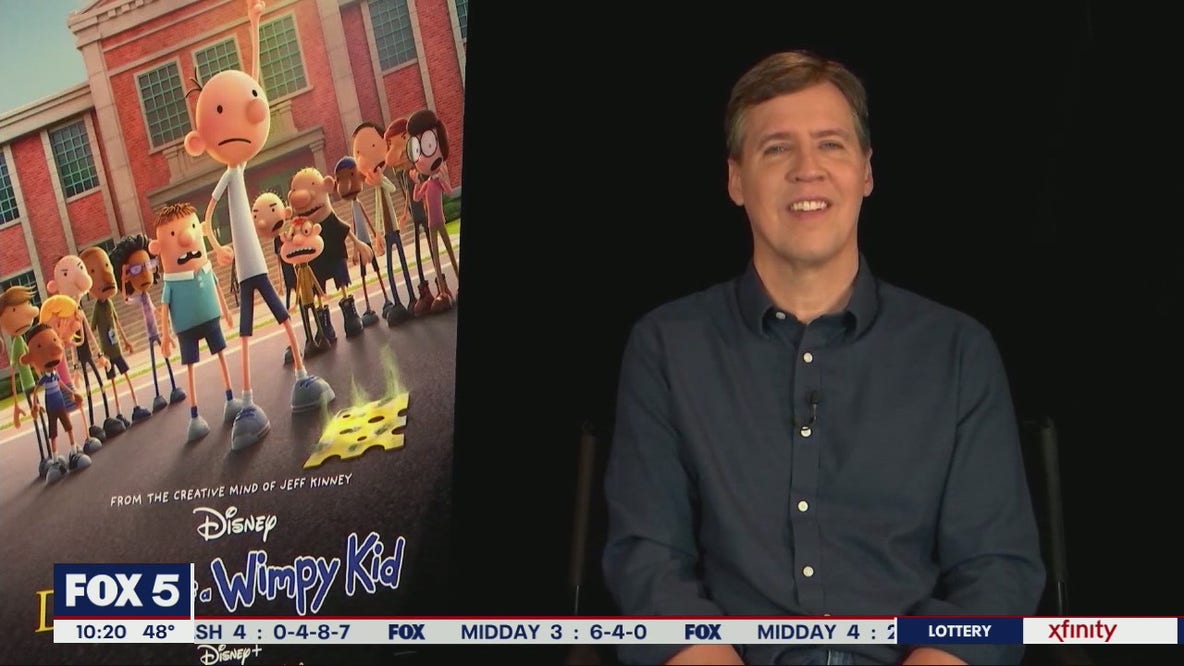 Author Jeff Kinney on new 'Diary of a Wimpy Kid' animated movie