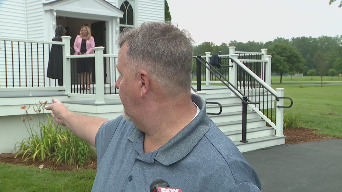 Locals rejoice over restored church in Taylor