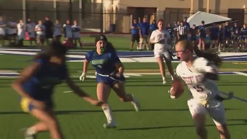 Female Flag Football: New HS sport attracts following