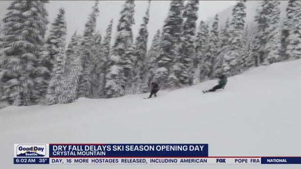 Dry fall delays ski season opening day