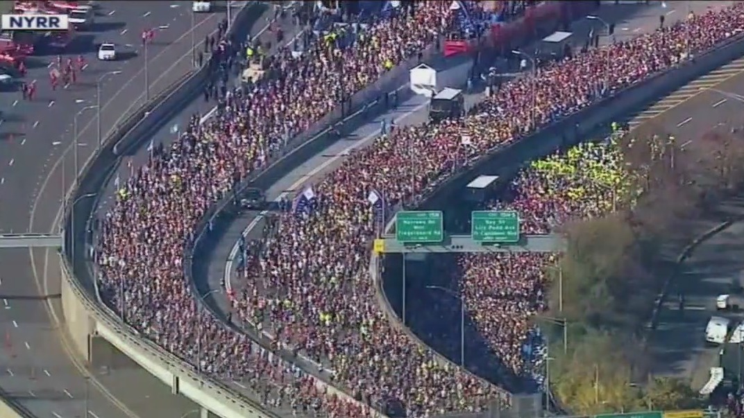 NYC Marathon runners prepare for unseasonal heat