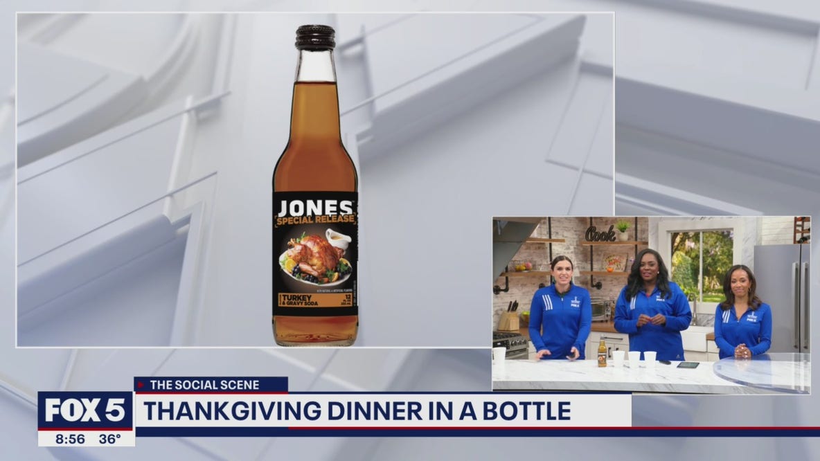 Taste testing Jones Soda Company's Turkey and Gravy soda