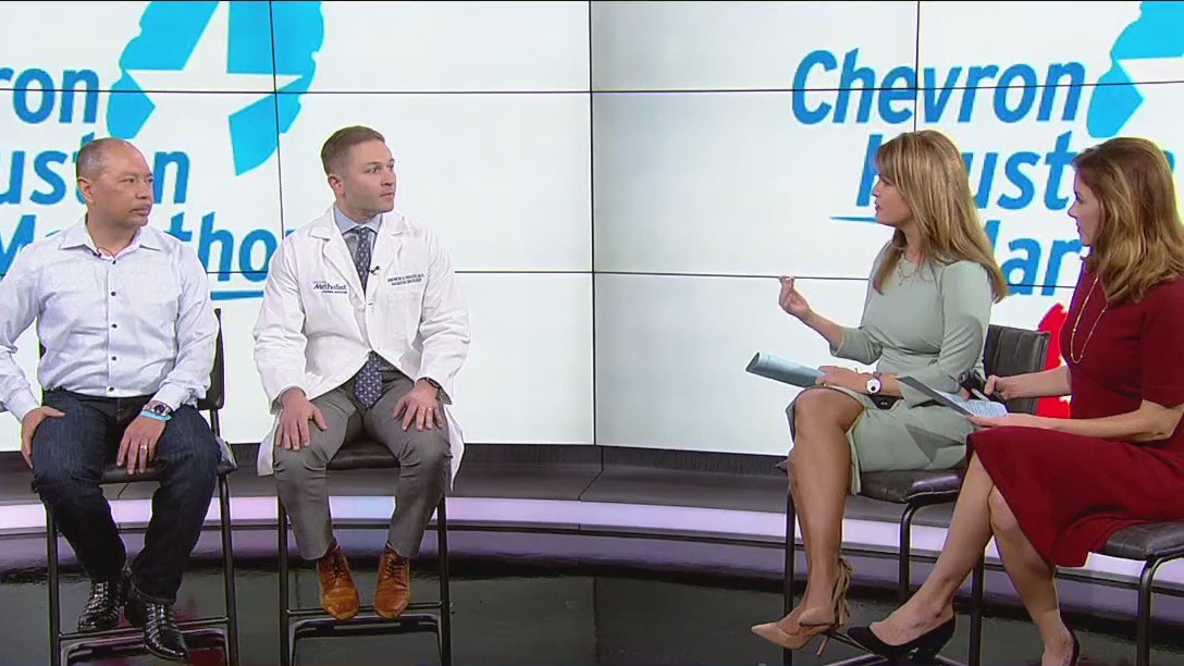 Man keeps training for Chevron Houston Half Marathon while undergoing cancer treatment