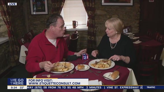 FOX 29's Hank Flynn gets a personal lesson from The Madison School of Etiquette and Protocol