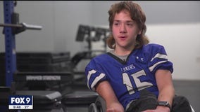 Lakeview Lakers football team inspired by teammate who defies the odds