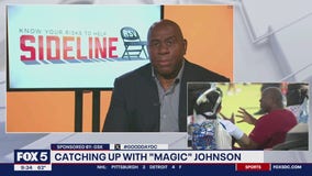 Catching up with "Magic" Johnson