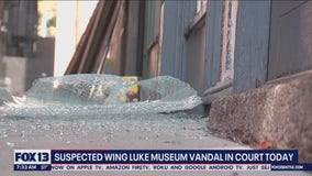 Suspected Wing Luke Museum vandal in court