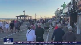Folks flock to Jersey shore as Labor Day weekend begins