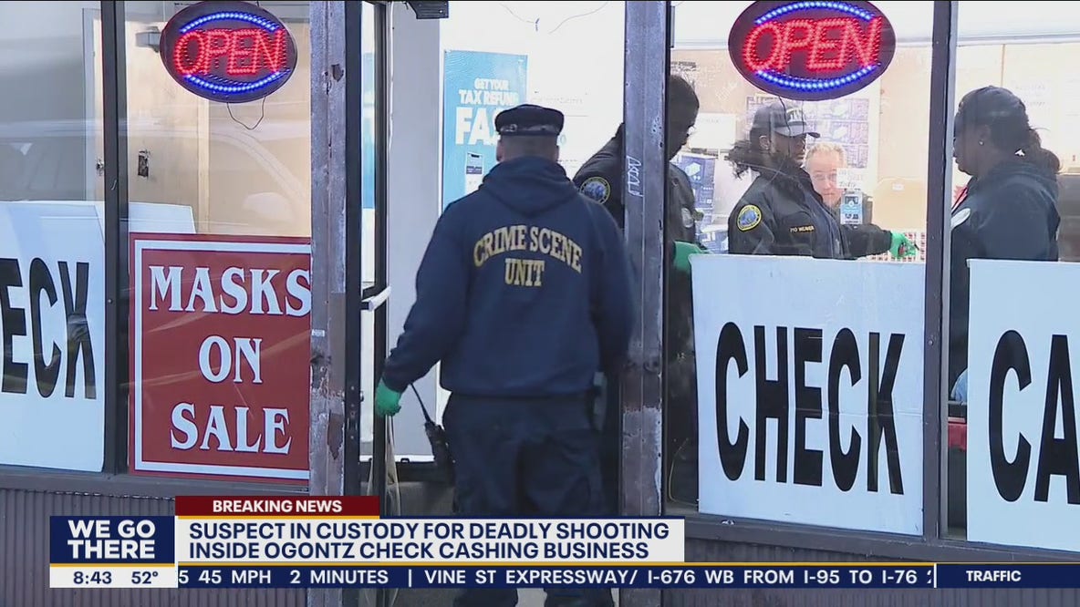 Suspect arrested in deadly Ogontz check cashing robbery, police say