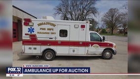 Ambulance up for auction in Chicago suburbs