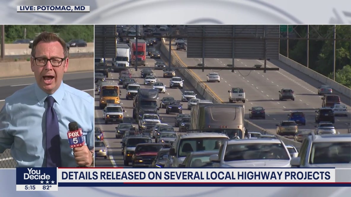 Details released on DC area highway projects designed to relieve soul crushing traffic