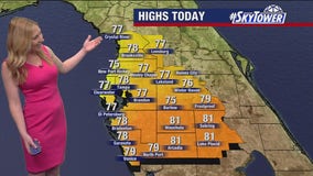 Tampa weather | Warming up this week