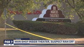 Man shot inside Oakdale movie theater, suspect ran off