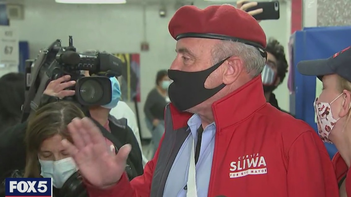 Sliwa and Adams vote