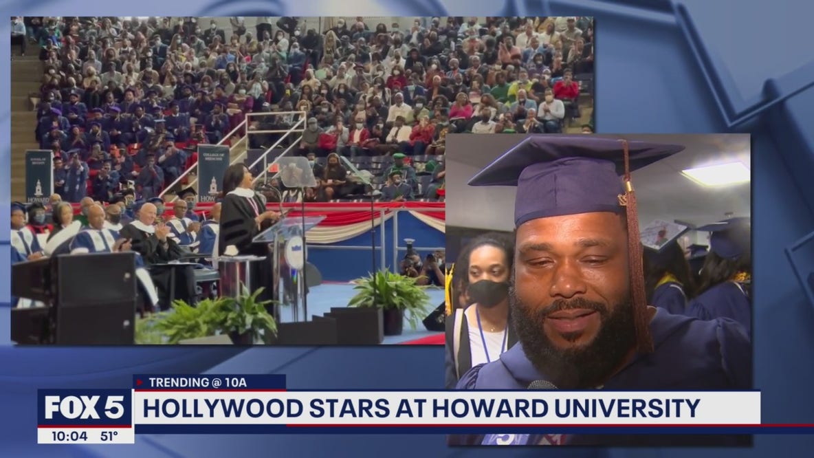 Hollywood stars at Howard University