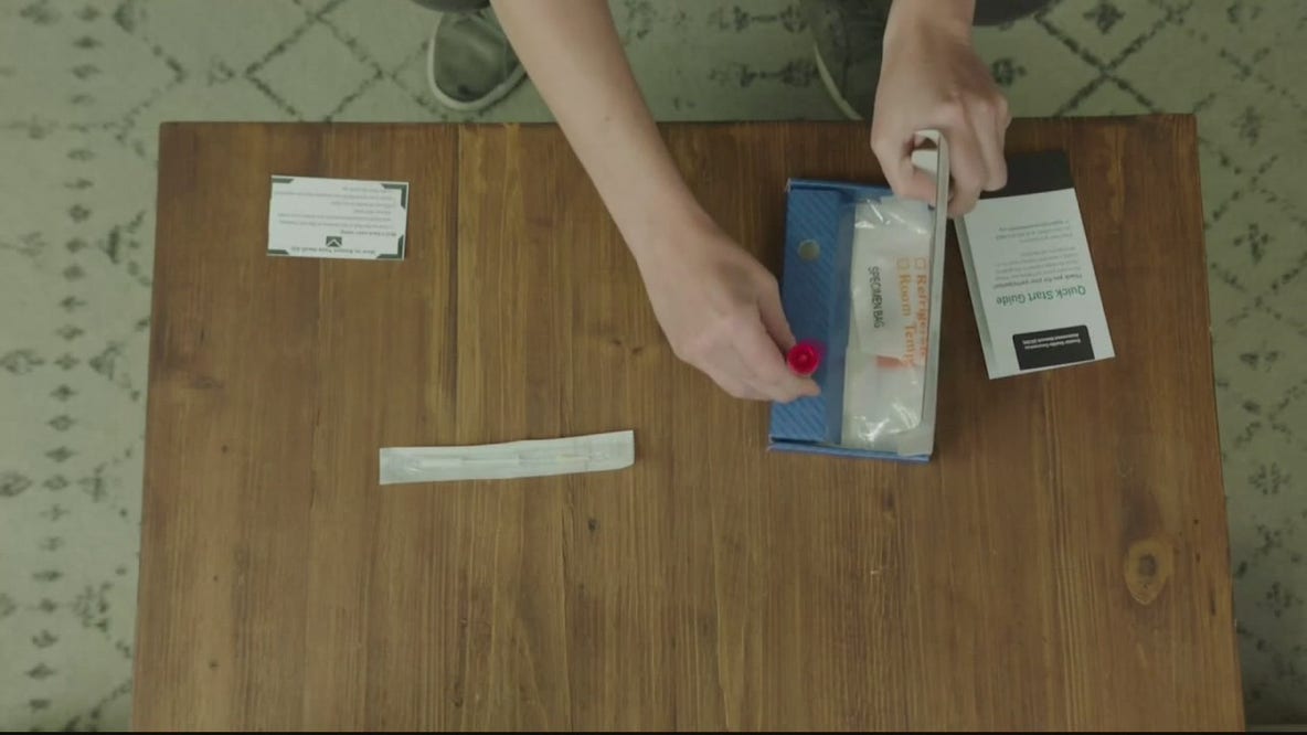 Doctor offers advice for safely handling at-home Covid test kit