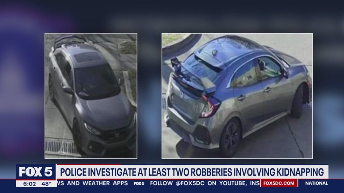 Police investigate two robberies involving kidnapping