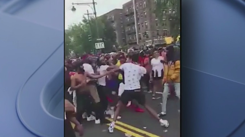 Attack during parade