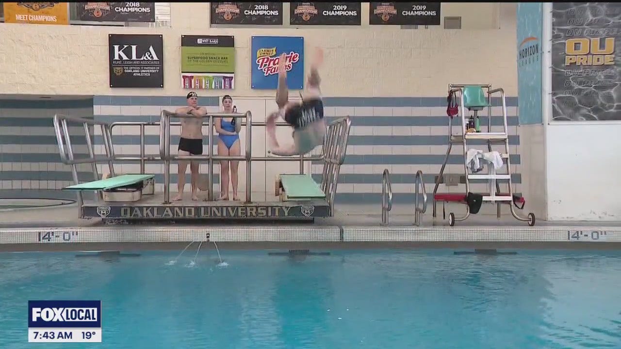 Dive Deep, Rise High: Overcoming Fears with the Oakland University Swim and Dive Team | FOX 2 Detroit