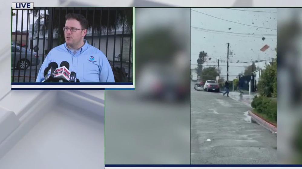 NWS confirms tornado did touch down Montebello Wednesday