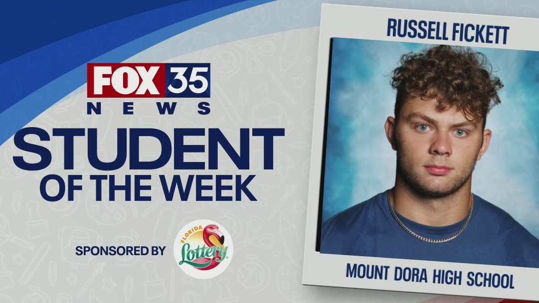 Student of the Week: Russell Fickett of Mount Dora High School