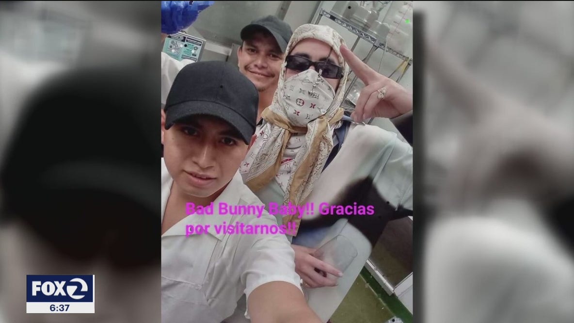 Bad Bunny and entourage of 80 dine at San Rafael's Sol Food