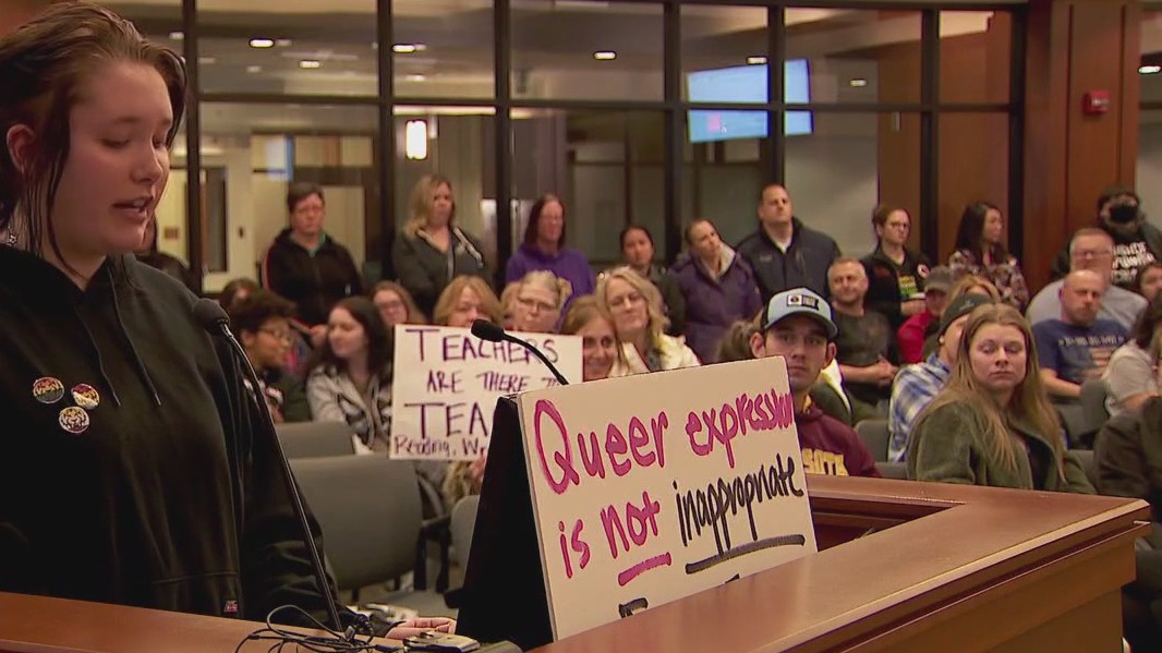 Farmington LGBTQ 'safe space' sign debated