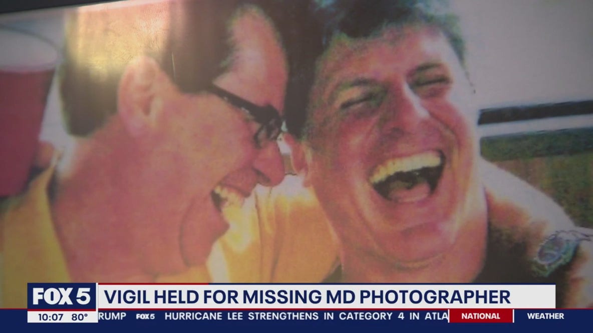 Vigil held for missing Maryland photographer