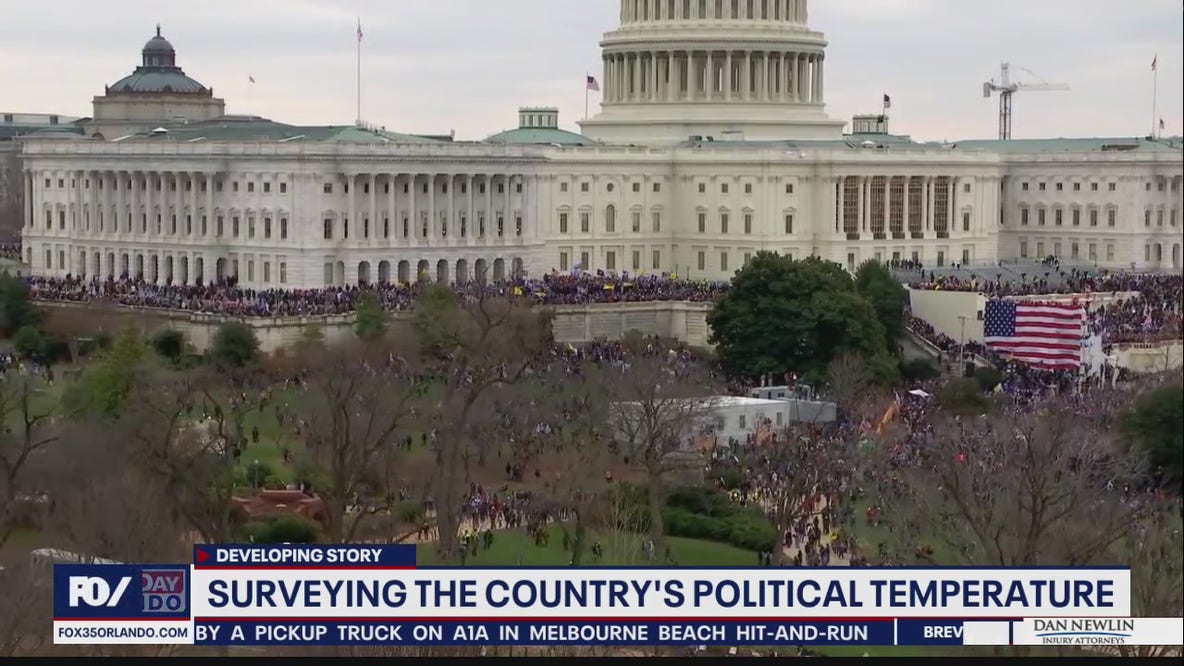 Surveying the country's political temperature