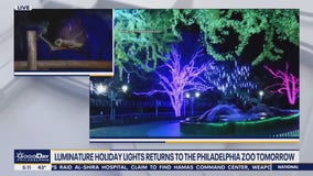 Luminature Holiday Lights returns to the Philadelphia Zoo
