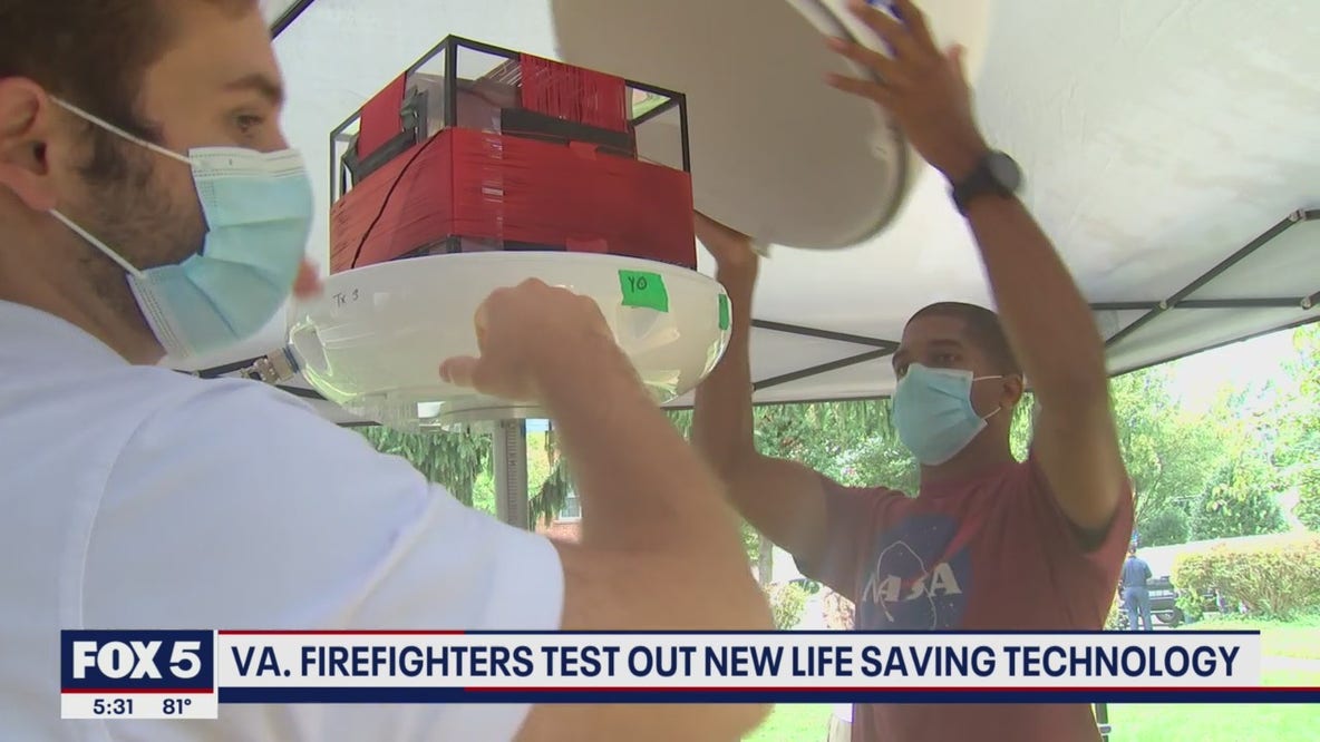 Virginia firefighters testing new life-saving technology