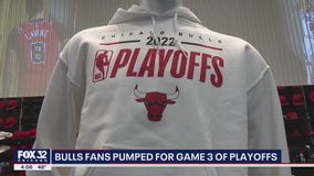 Chicago Bulls fans pumped for Game 3 of playoffs