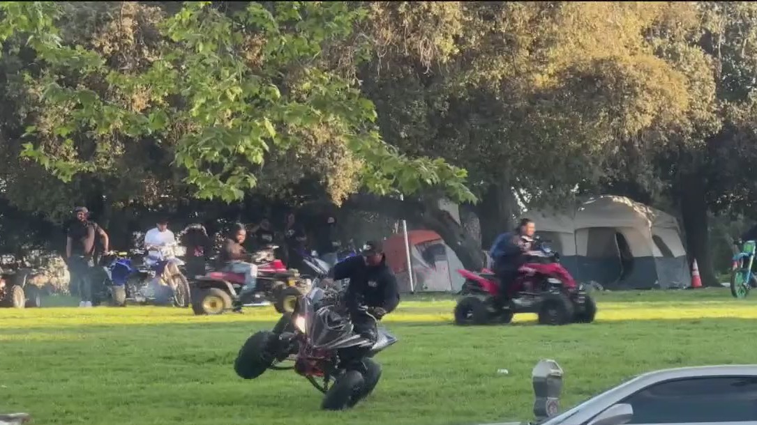 Sideshow hospitalizes 1 during collision near Lake Merritt