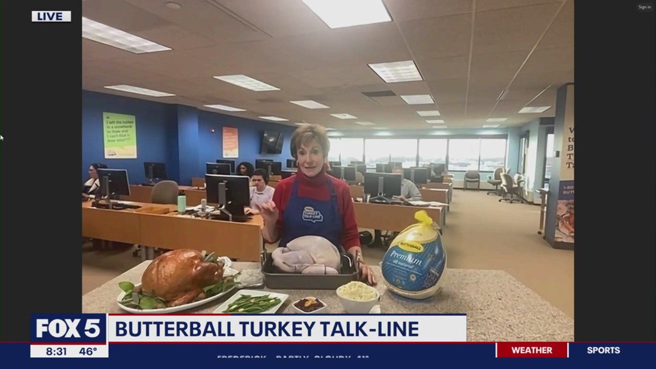 Having Trouble With Your Turkey? Call Butterball's Hotline | FOX 5 DC