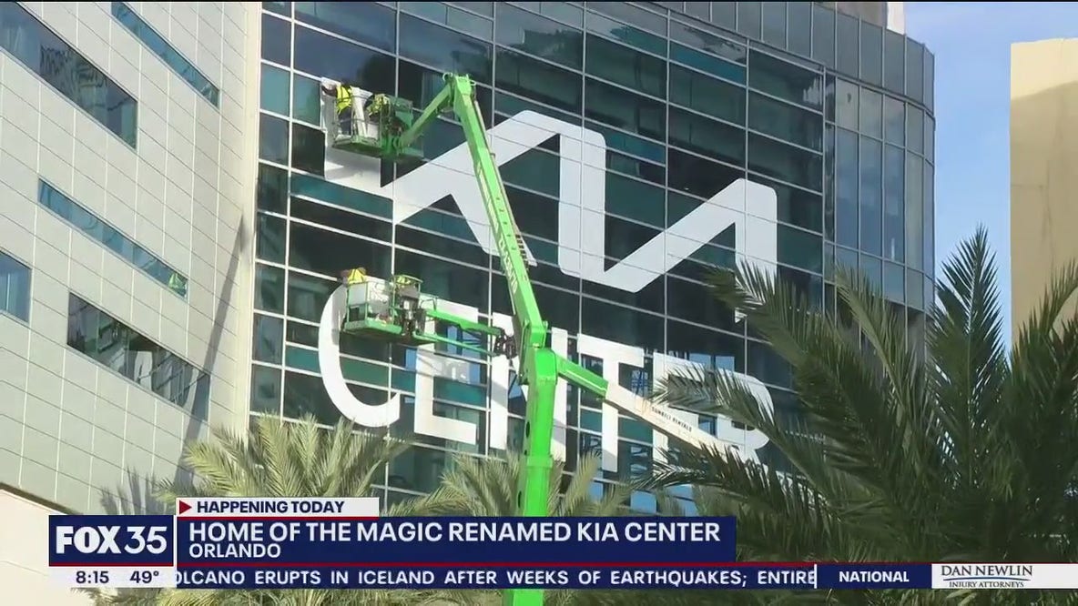 Amway Center gets new name: Kia Center