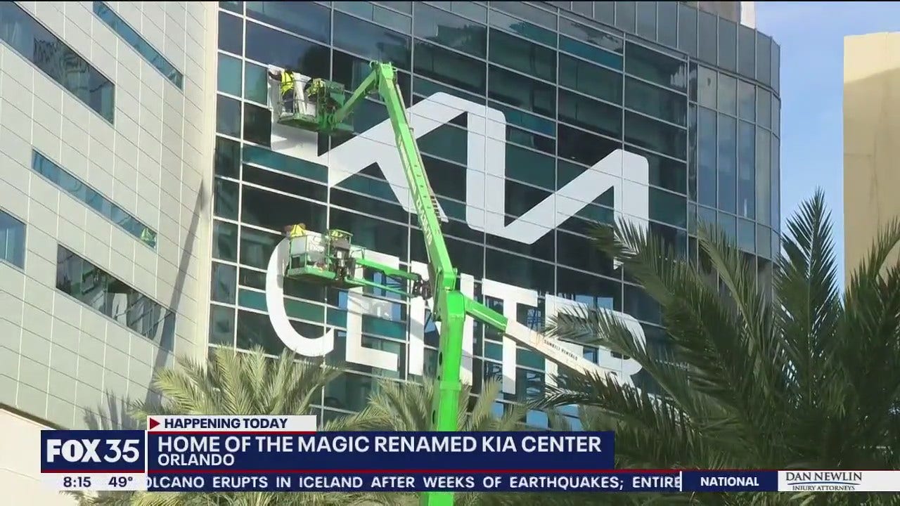 Amway Center gets new name Kia Center