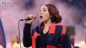 Teen national anthem singer loses father days after performance