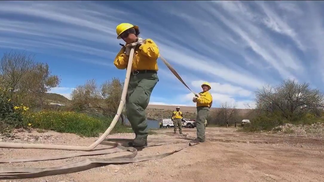 Refresher training helps firefighters prepare for wildfire season