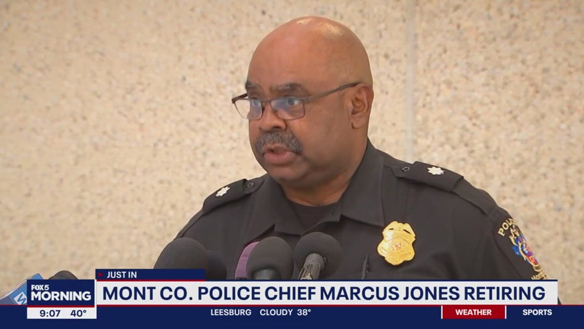 MOCO Police Chief Marcus Jones retires