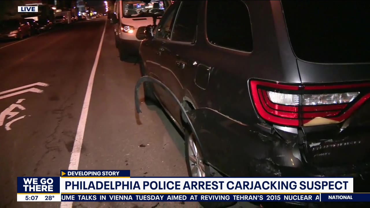 Philadelphia Police arrest carjacking suspect