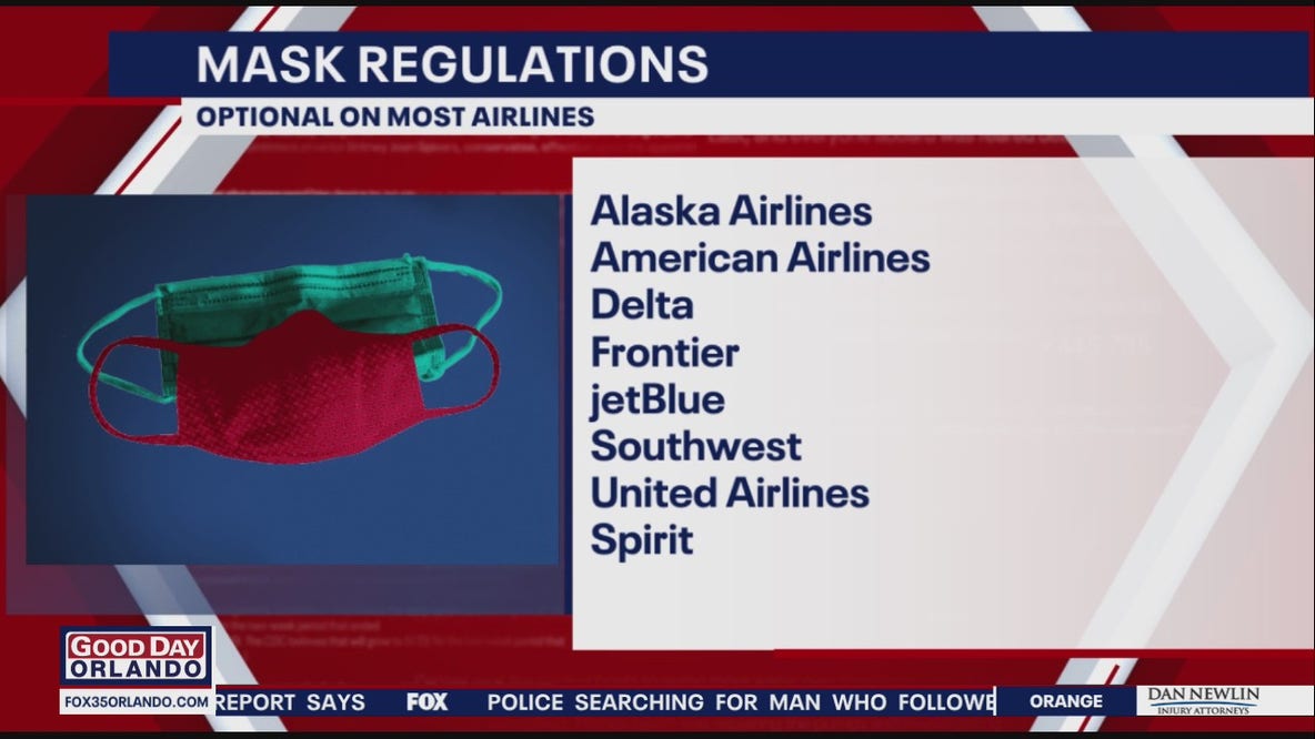 These major U.S. airlines are dropping mask requirements